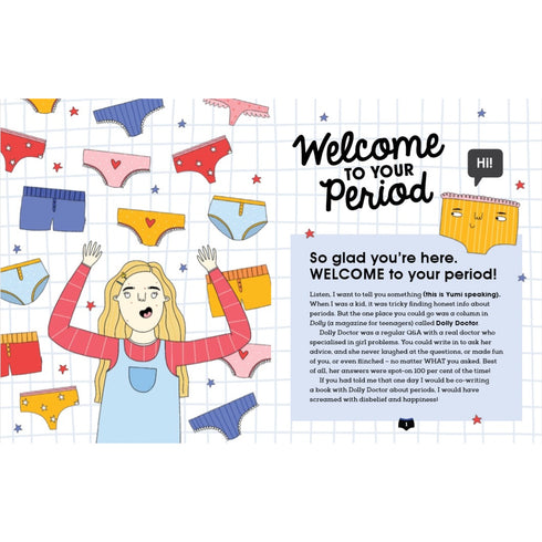 'WELCOME TO YOUR PERIOD!' BOOK